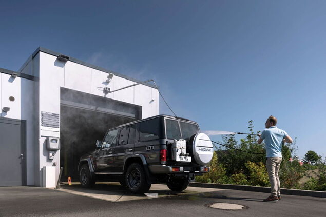 Autowäsche bei ausgewählten OKTAN-Tankstellen.