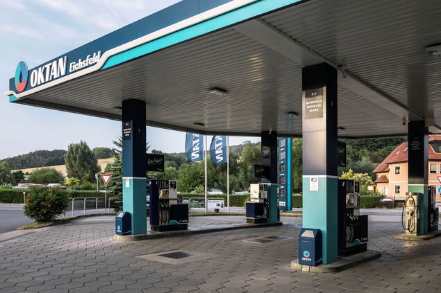 Otto- und Dieselkraftstoffe gibt es an allen OKTAN-Tankstellen.